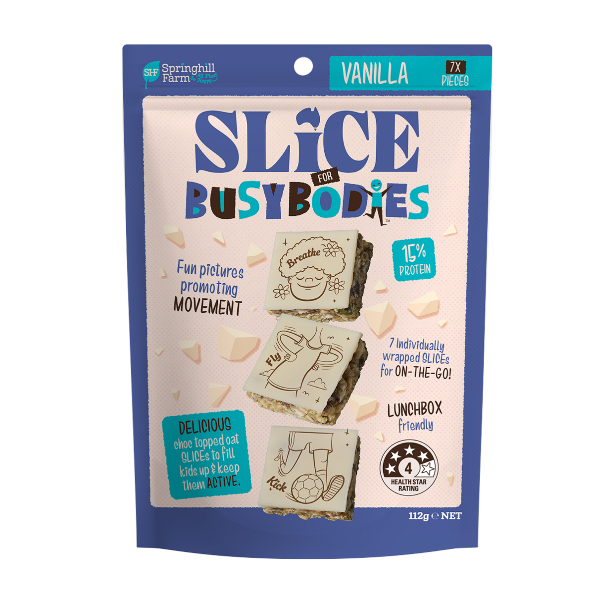 SLICE for Busybodies - Vanilla (7 Piece) x 7 pouches