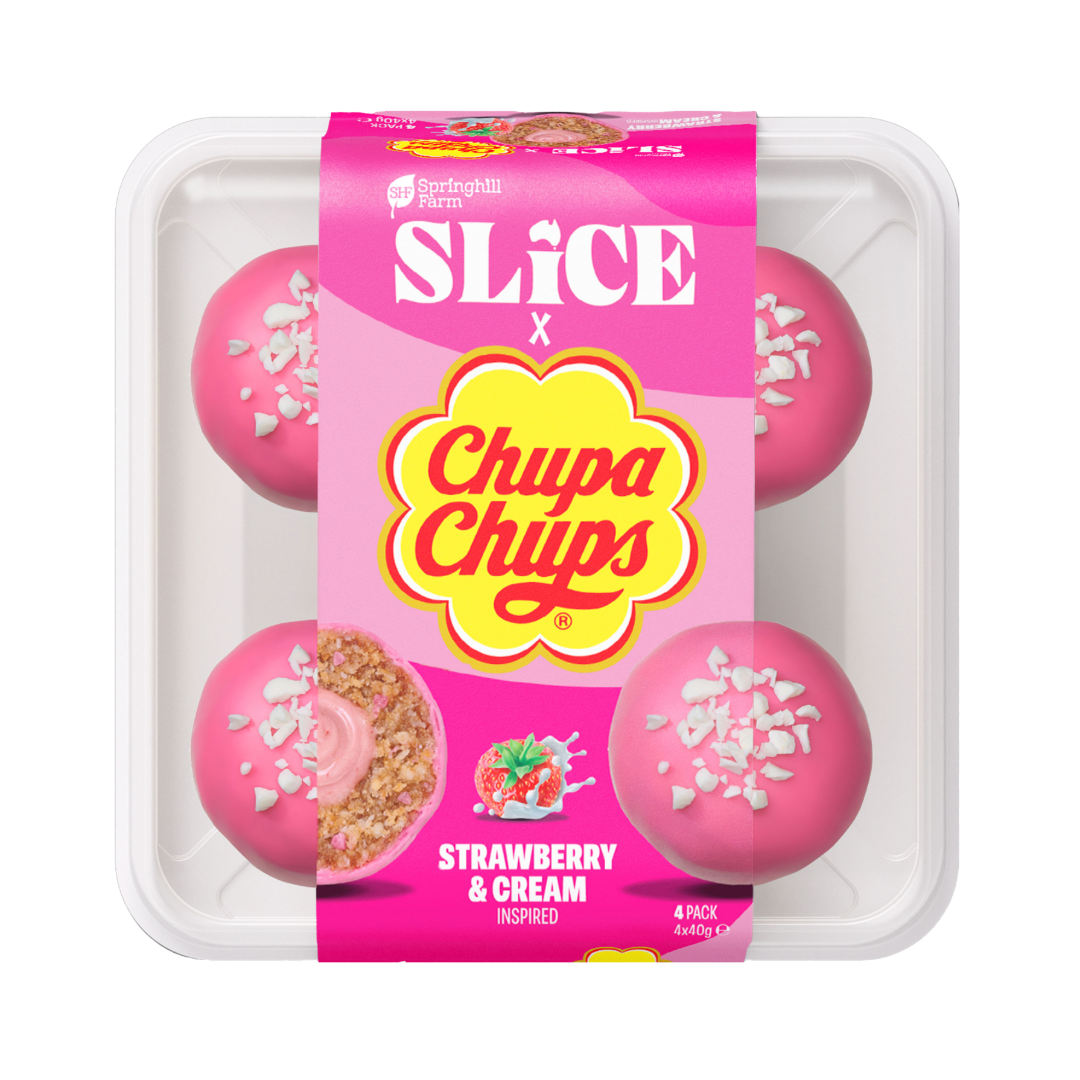 SLICE X Chupa Chup Strawberry and Cream Inspired (4 pce)