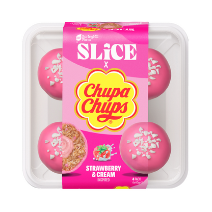 SLICE X Chupa Chup Strawberry and Cream Inspired (4 pce)